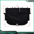 Tonneau Privacy Shield Cargo Cover for Toyota RAV4 (2013–2018)