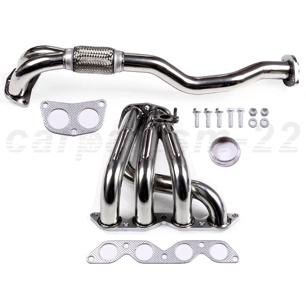 Stainless Racing Exhaust Header for Toyota Corolla 1.8L DX/LE (E100/AE102)