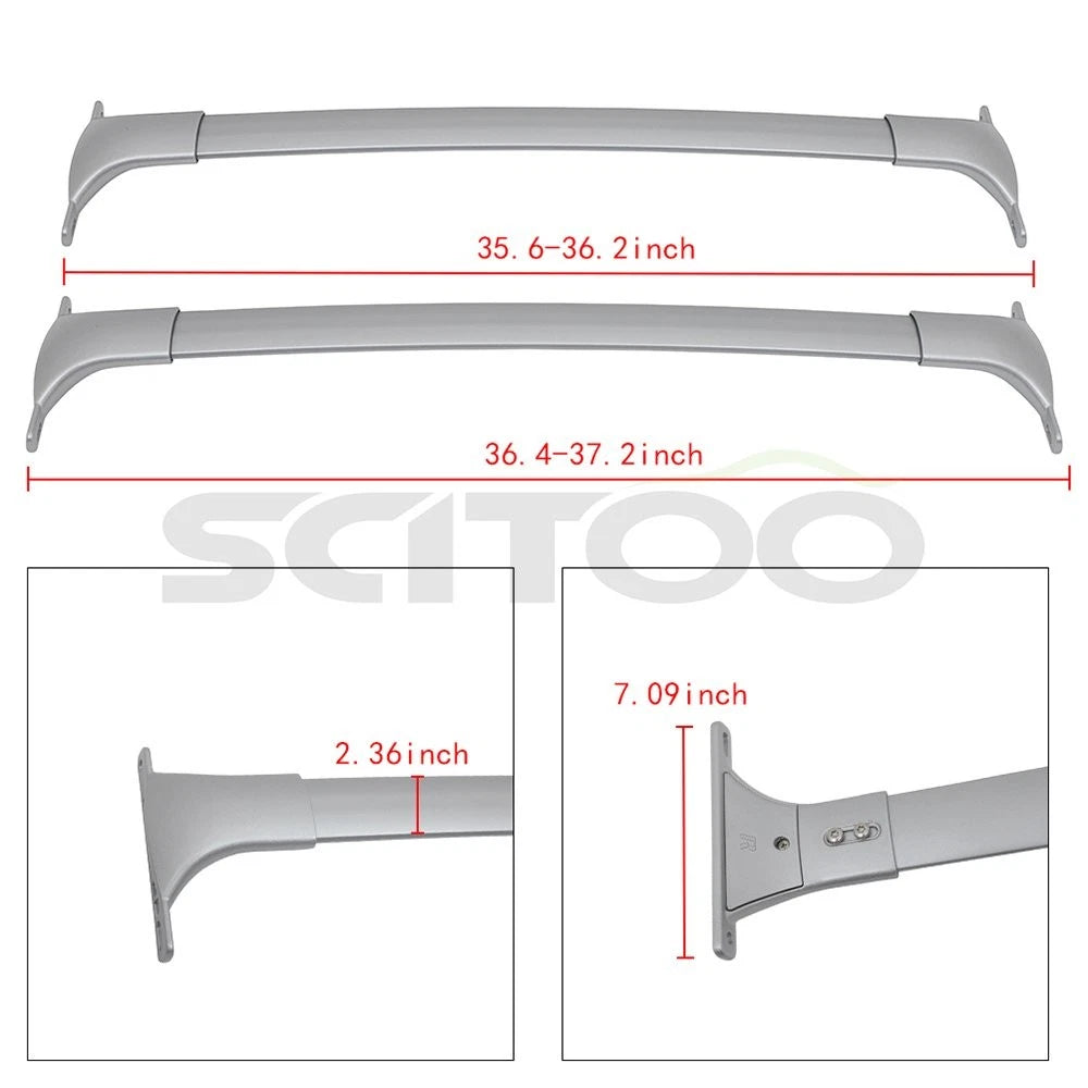 Aluminum Roof Rack Cross Bar for Infiniti QX50 (2010–2018)