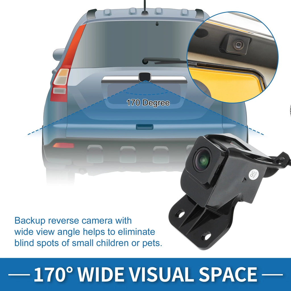 Rear View Park Assist Camera for Chevrolet Silverado, GMC Sierra (2010–2013)