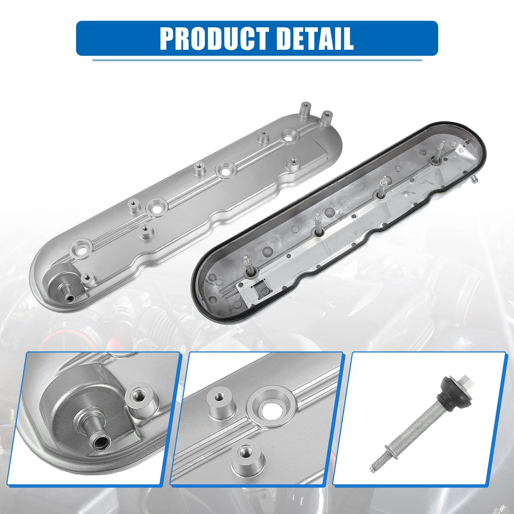Driver Side Valve Cover for Chevy Silverado Tahoe GMC Sierra Yukon (2007–2014) 12570427