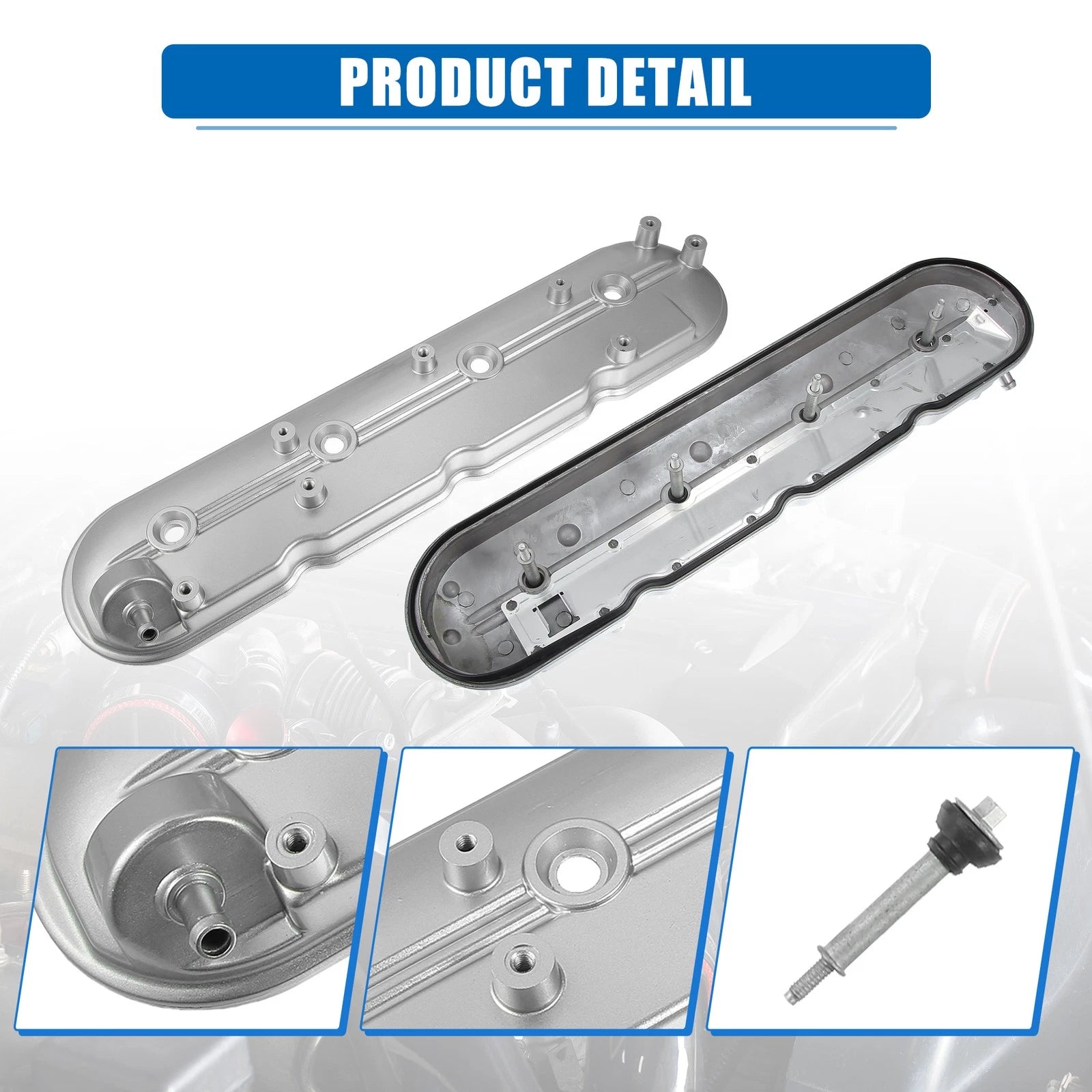 Driver Side Valve Cover for Chevy Silverado Tahoe GMC Sierra Yukon (2007–2014) 12570427