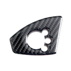 Carbon Fiber Interior Door Lock Button Cover Trim for Audi TT TTRS (2008–2014)