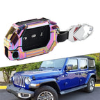 Keyless Remote Key Fob Cover for Jeep Wrangler (2018–2024), Gladiator (2020–2024)