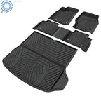 Set of 4 3D All Weather Floor Mats for Jeep Grand Cherokee (2022–2025) TPE