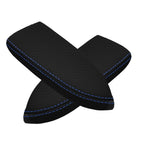 Armrest Door Panel Cover for Acura TSX (2004–2008) Carbon Blue Stitch