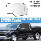 Heated Right Rearview Mirror Glass for Chevy Silverado Avalanche Suburban (2007-2014)