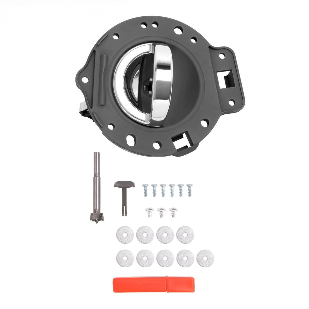 Left Chrome Inside Door Handle for Jeep Commander (2006–2010)