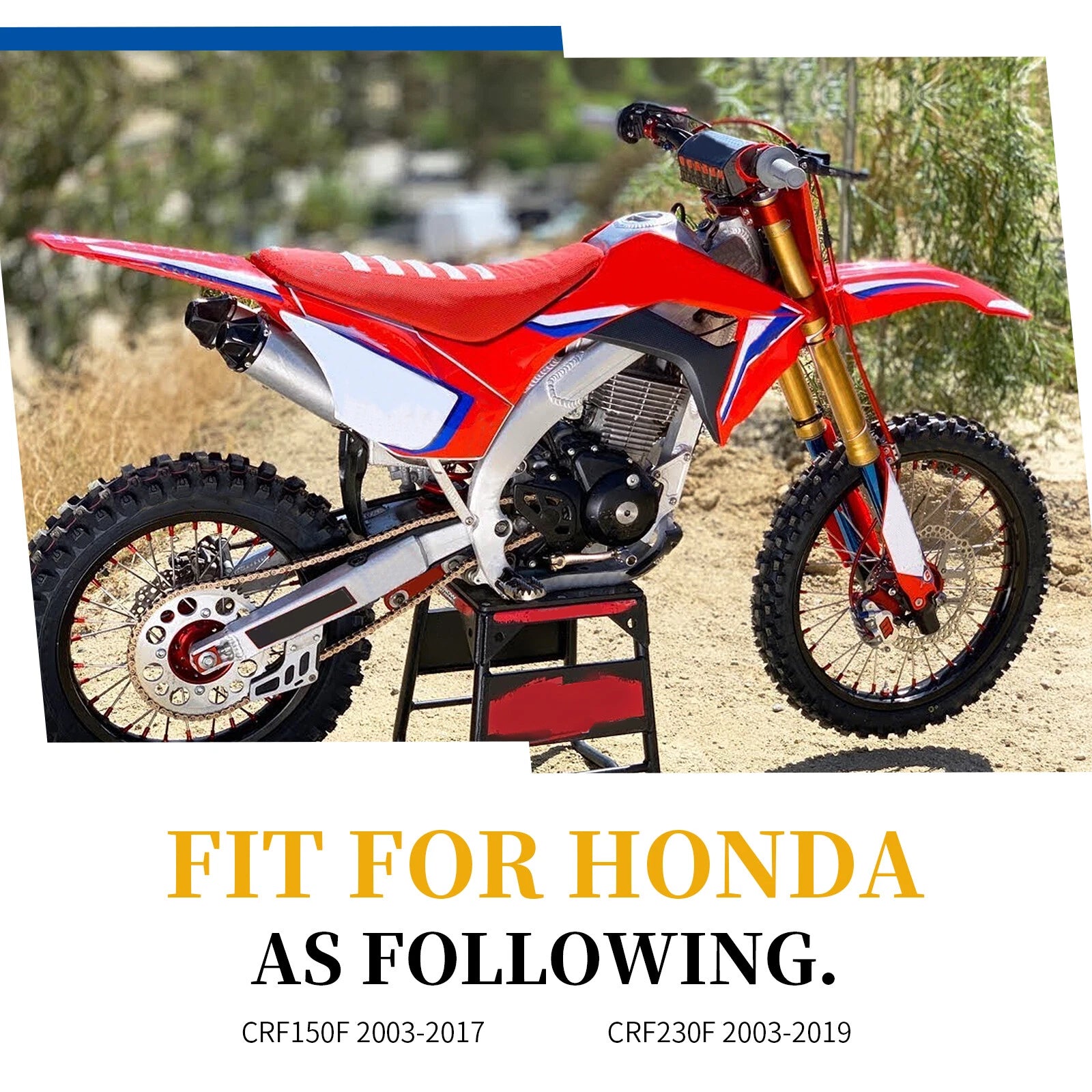 Air Filter & Cage Holder for Honda CRF150F CRF230F (2003–2019) 17214-KPS-900