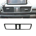 Air Outlet Vent Trim Cover Anti-corrosion Black Carbon Fiber for Accessories