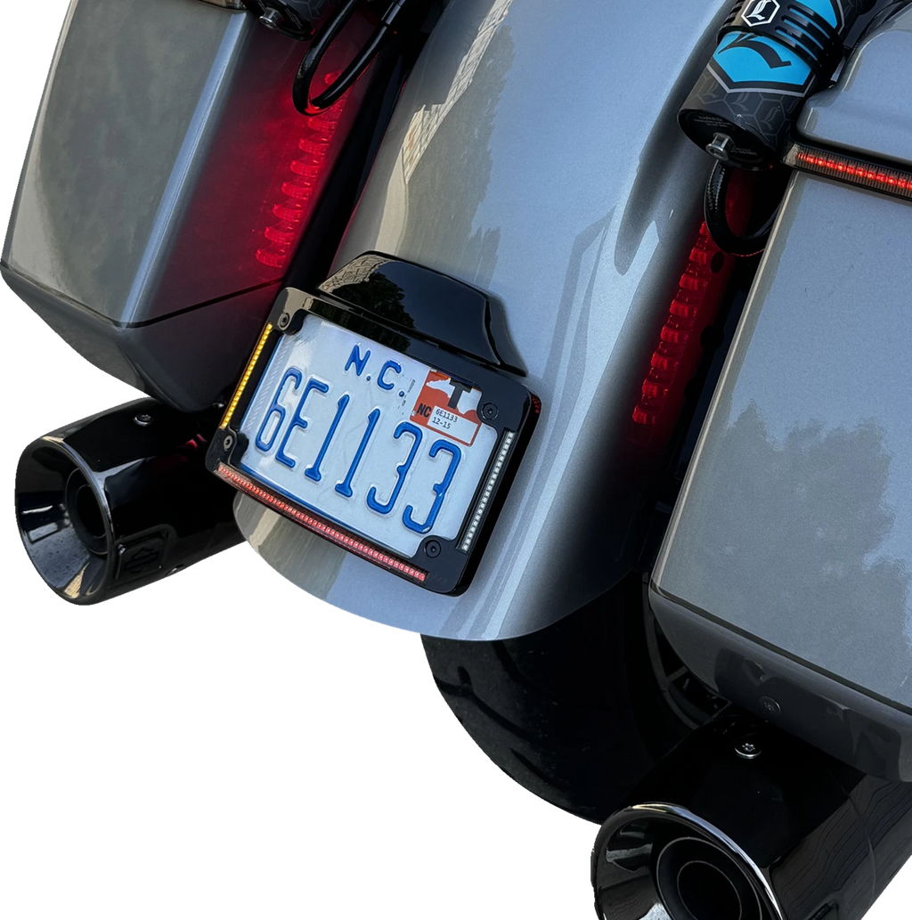 LED License Plate Frame for Custom Dynamics (TF05-23-B)