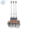Adjustable Hydraulic Directional Control Valve 11GPM 3 Spool for
