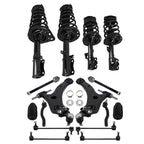 Set of 4 Front Rear Struts Control Arms Sway Bar Tie Rods for Toyota Camry (2007–2011)