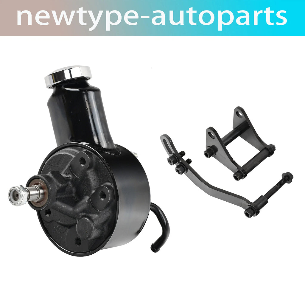 Saginaw Power Steering Pump & Bracket for Chevy SBC 327 350 400