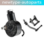 Saginaw Power Steering Pump & Bracket for Chevy SBC 327 350 400