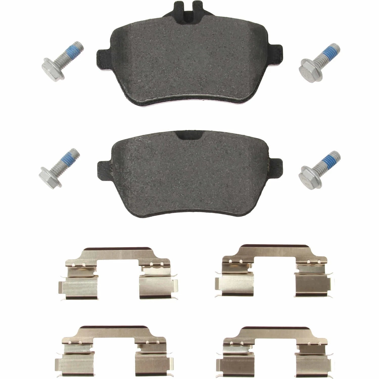 Set of 4 Rear Disc Brake Pads for Textar (2507101)