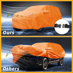 Waterproof Car Cover for Subaru Ascent (2019–2023) 210D-PU, Orange, Zipper