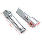 Front Foot Pegs for Yamaha YZF 600R R6 R6S R1 FZ6 FZ Fazer XJR FJR 1300 (Chromed)