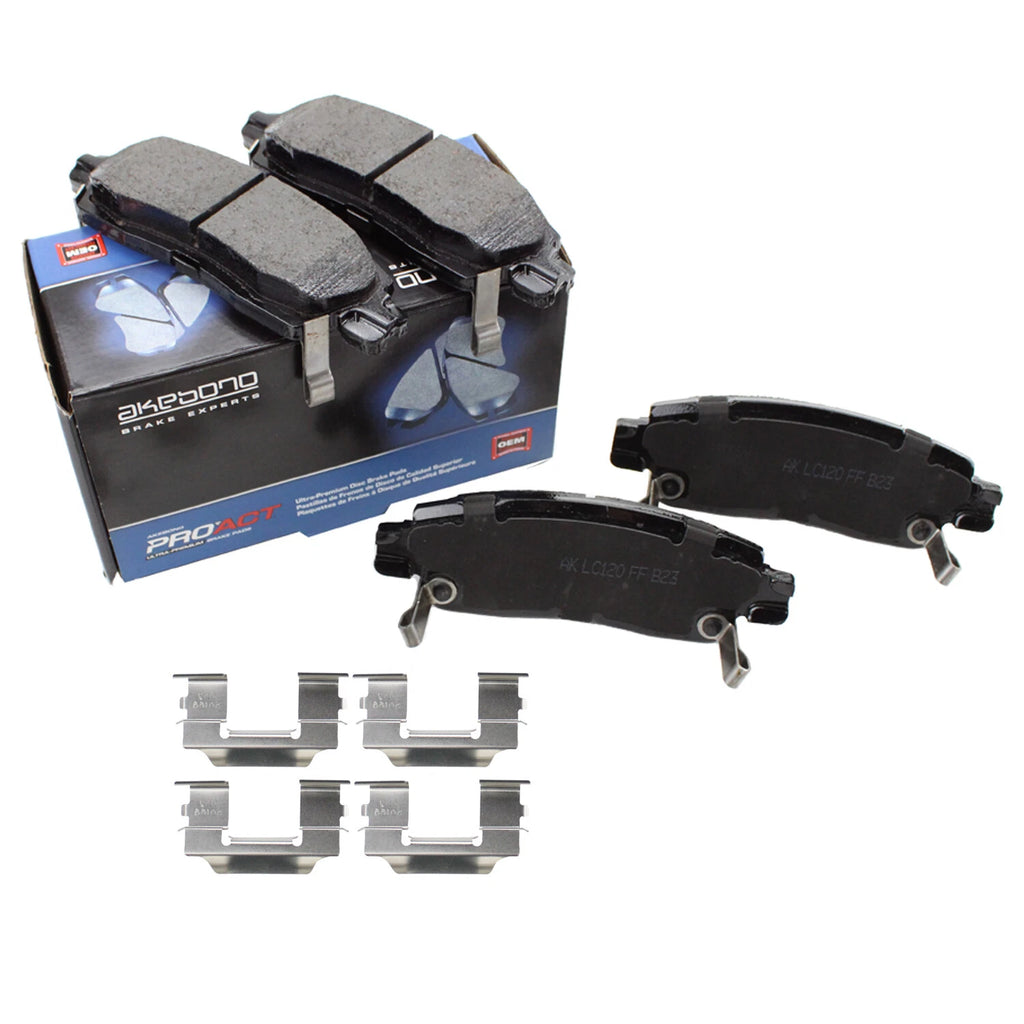 Akebono Rear ProAct Disc Brake Pads for Buick Cadillac Chevrolet GMC Isuzu Saab