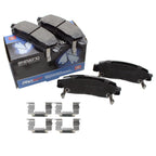 Akebono Rear ProAct Disc Brake Pads for Buick Cadillac Chevrolet GMC Isuzu Saab