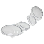 Headlight Lens Cover Kit for Mercedes Benz E240 E280 E300 E350 (2002–2008)