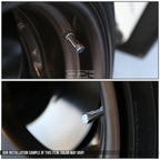 Set of 4 Aluminum Coated Tire Rim Valve Air Port Dust Cover Stem Caps