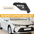 RH Front Bumper Support Bracket for Toyota Corolla (2014–2016) 1 Pc Black