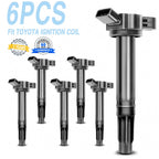 Ignition Coil and Spark Plug Kit for Toyota Camry Avalon RAV4 Sienna (UF487)