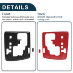 ABS Gear Shift Knob Cover Decal for Mazda 3 Axela (2010–2013) Black