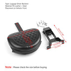 Plug-In Driver Backrest + Mounting Kit for Indian Chieftain Roadmaster (2014–2023)
