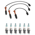 Denso Ignition Wire Kit 7mm for Iridium Power (Set of 6) (Gap 0.044)