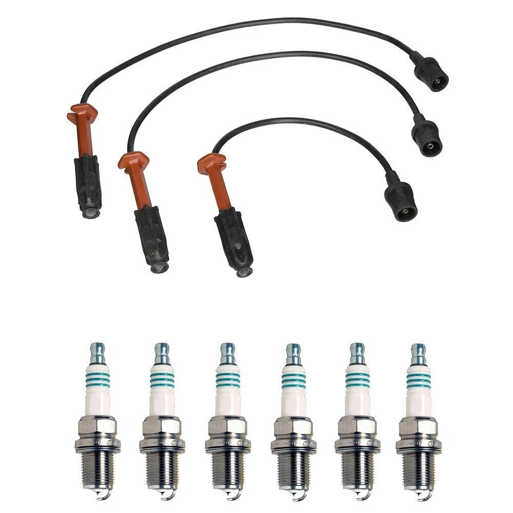 Denso Ignition Wire Kit 7mm for Iridium Power (Set of 6) (Gap 0.044)