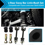 2 Rear Sway Bar Link Bush Set for Landcruiser 80 (1990–2007)