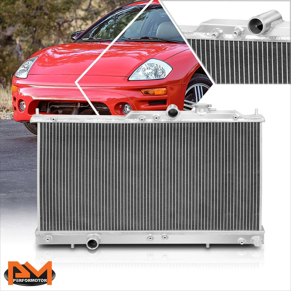 2X Aluminum Core 2-Row Cooling Radiator for Dodge Stratus/Chrysler Sebring (2001–2006)