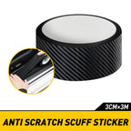 10FT Carbon Fiber Adhesive Tape Door Sill Protector for Universal Vehicles