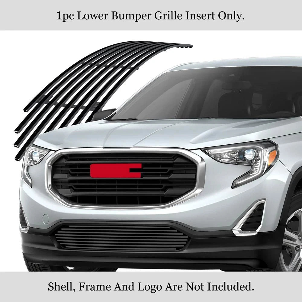 Stainless Steel Black Grille Insert for GMC Terrain (2018-2021)