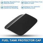 Fuel Tank Door Cap for Audi Q3 (2013–2018) Fuel Filler Flap Cover Black
