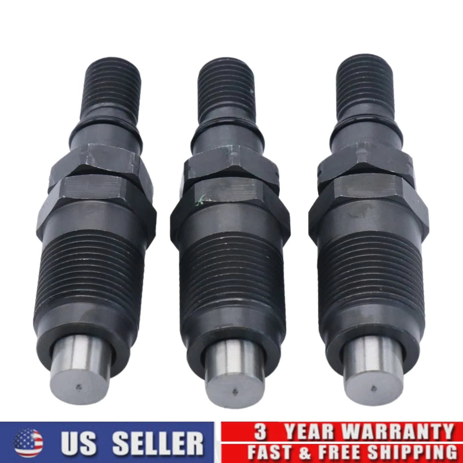 3X Fuel Injector AM100744 for John Deere 3009 3012 3014 4019 330 332 375 3375