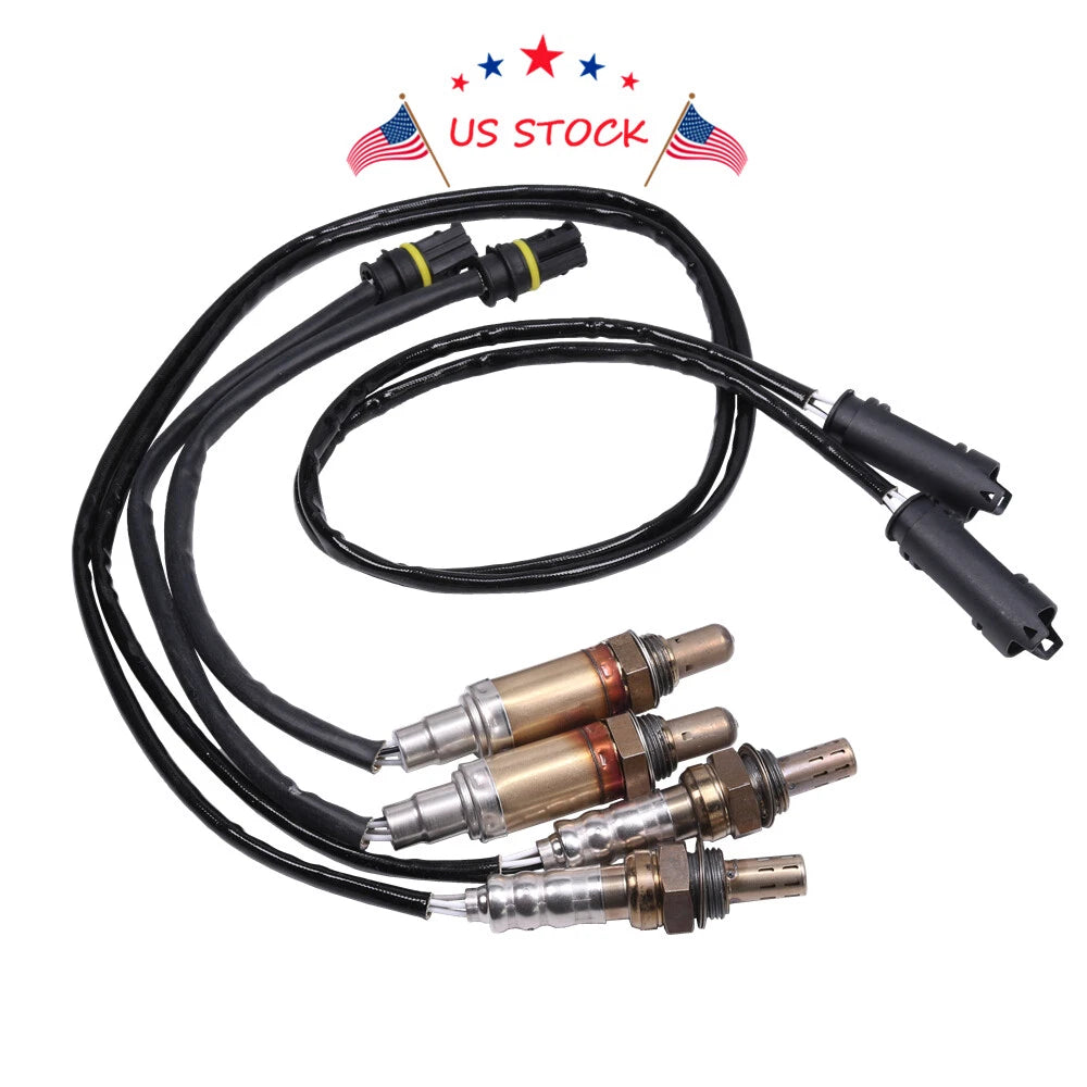 Set of 4 O2 Oxygen Sensors for BMW 323i 325i 328i 330i 525i X3 X5 (2000–2006)