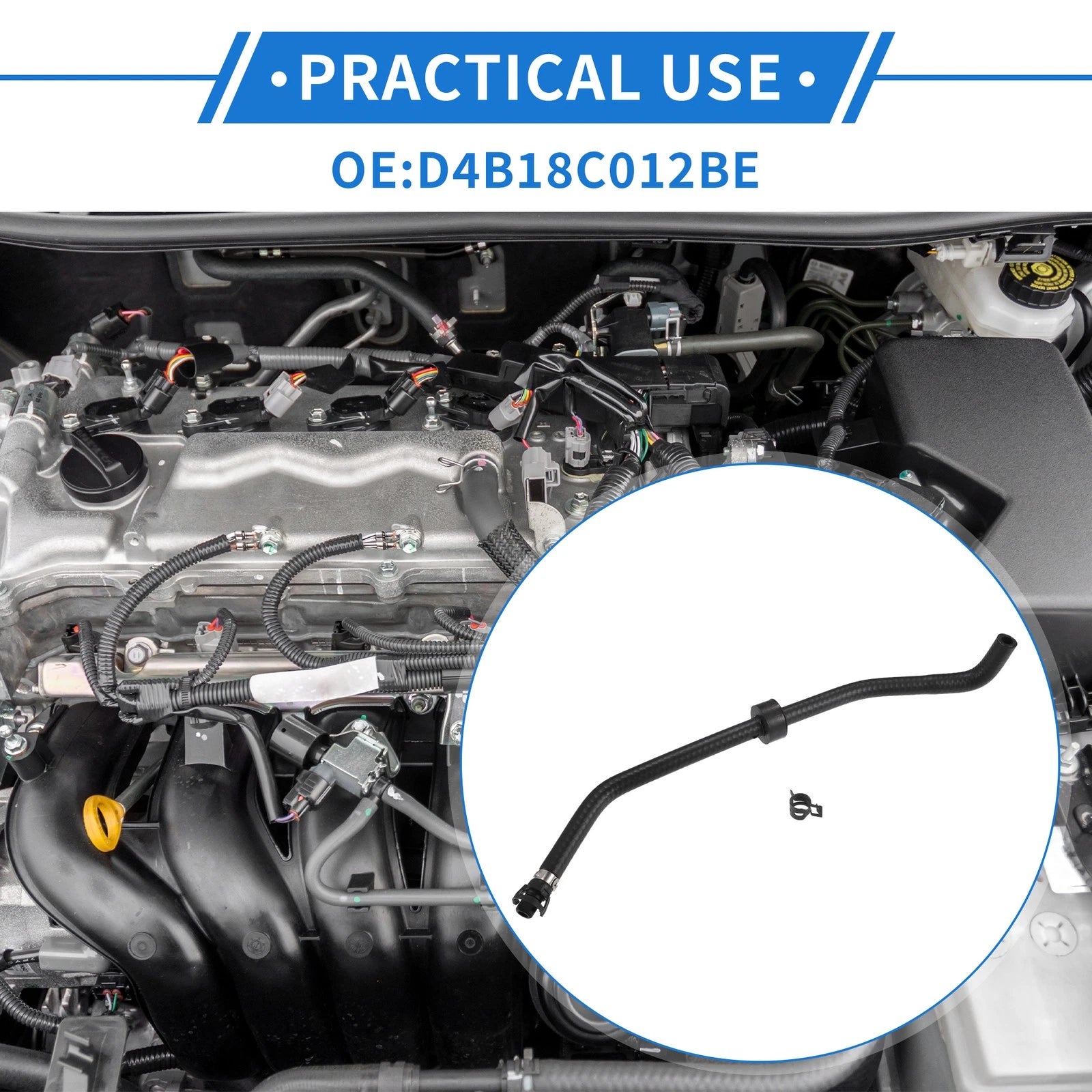 Radiator Coolant Hose for Ford Ecosport (2013–2017)