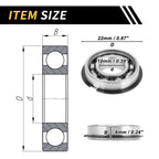 6900NR Deep Groove Ball Bearing for Scooter Skateboard (10x22x6mm)