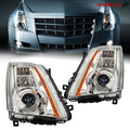 HID Headlight Set for Cadillac CTS (2008–2014) Projector Chrome