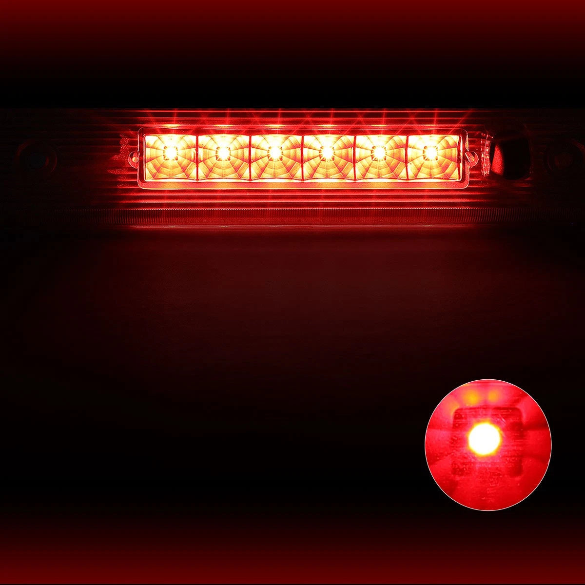 Full LED Third Tail Brake Light for Jeep Liberty (2008–2012)