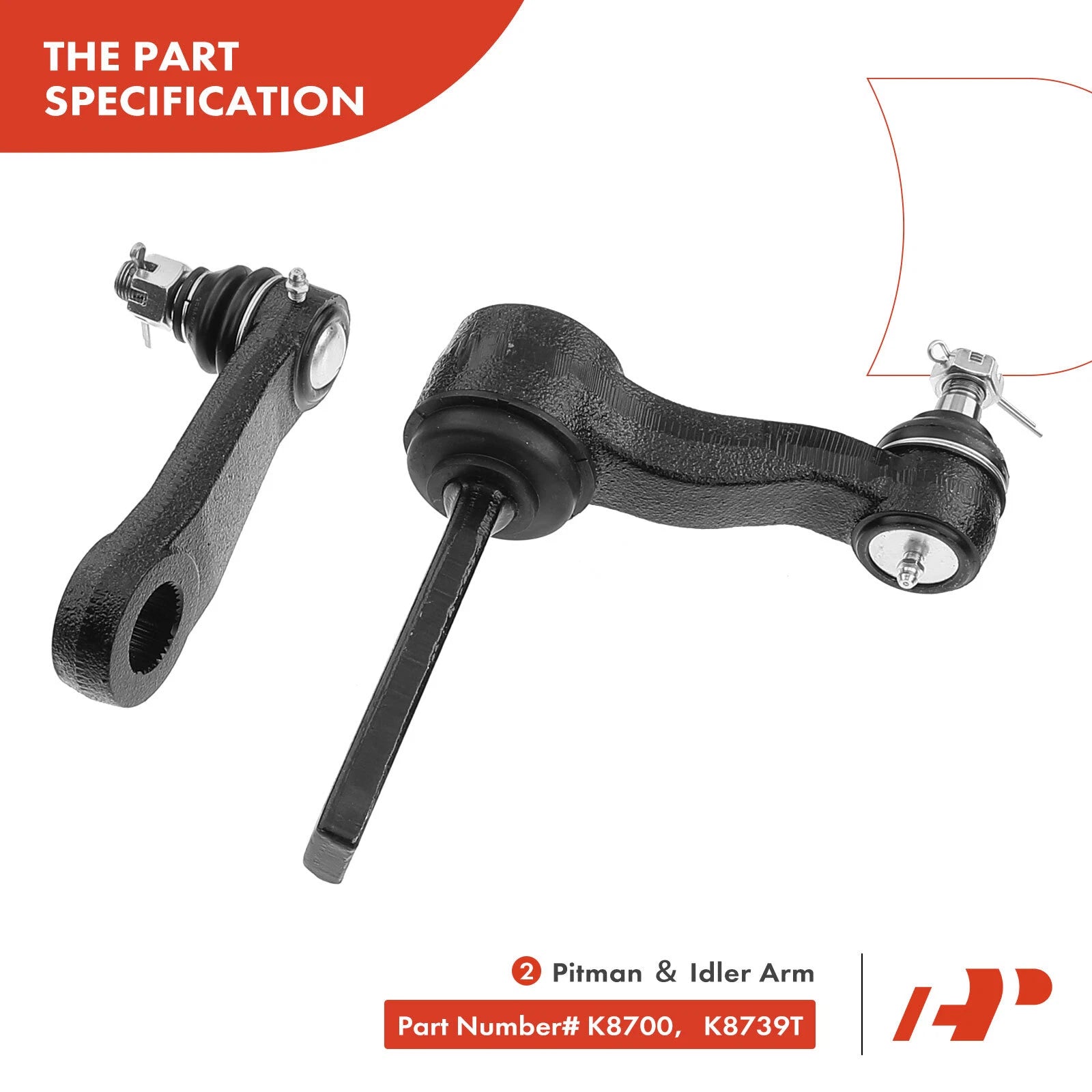 Set of 14 Front Upper Control Arms with Ball Joints for Ford F-150