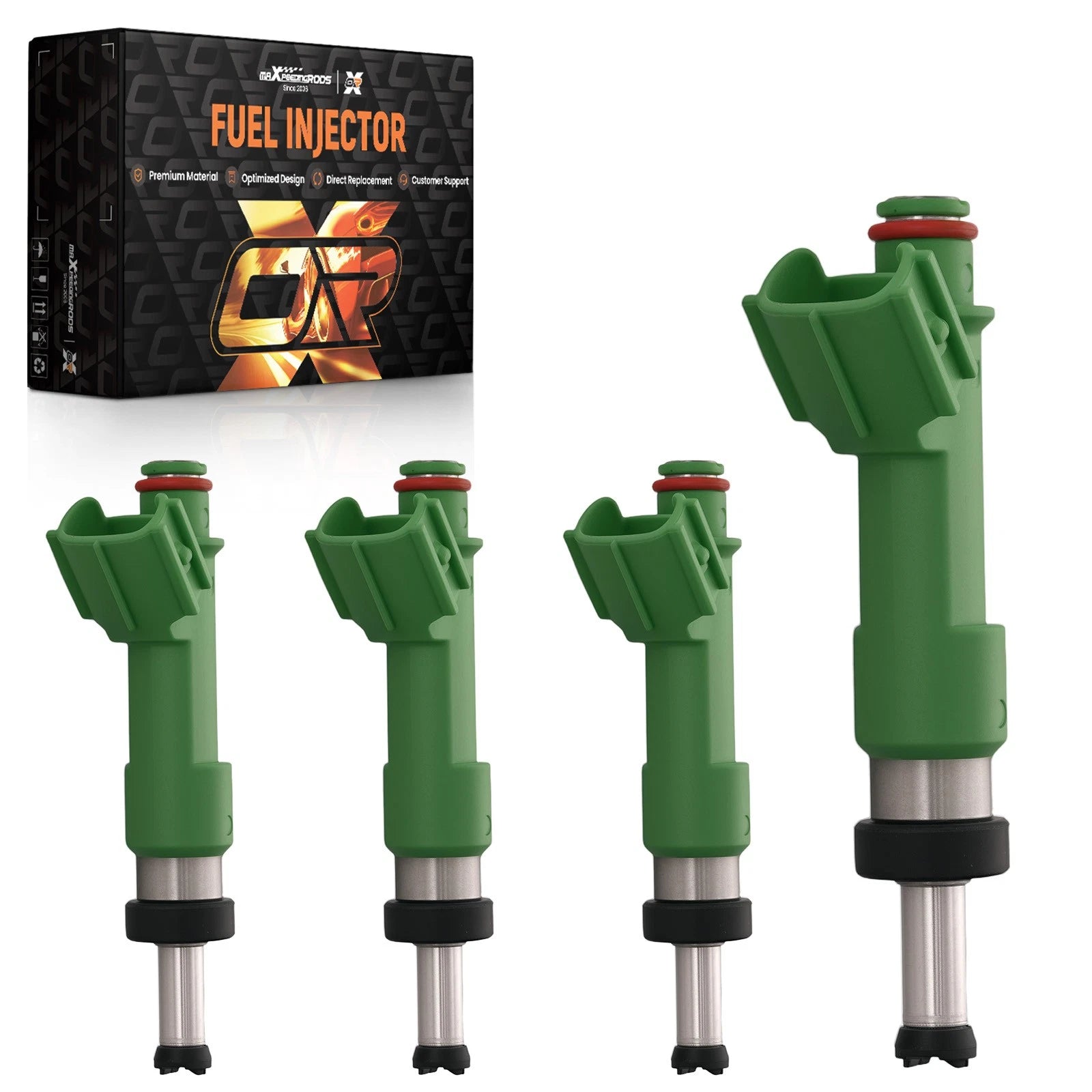 Set of 4 Fuel Injectors for Toyota Camry Highlander 2009–2018 23250-0V010
