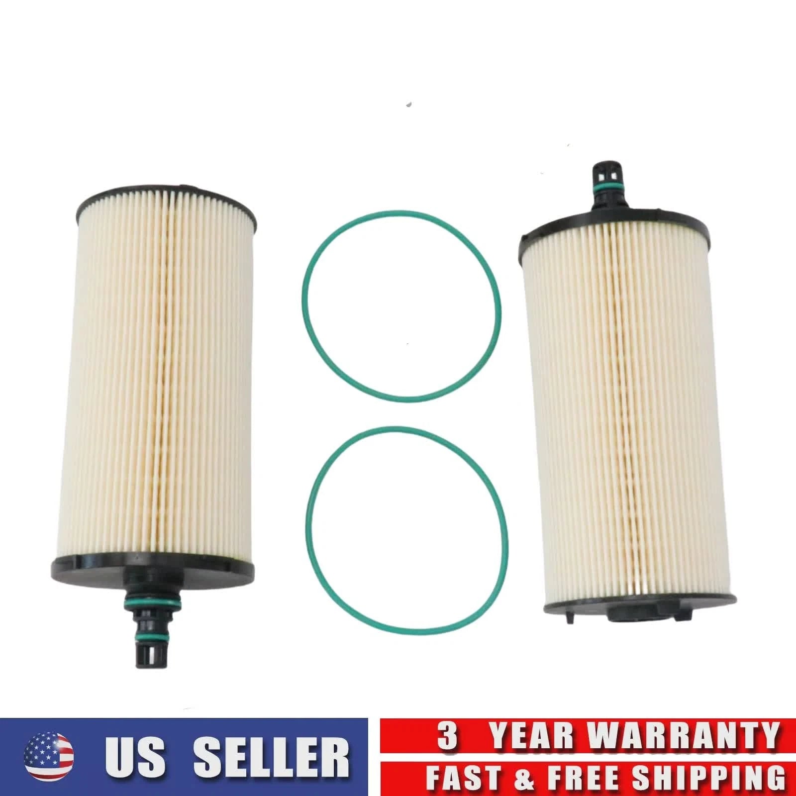 2X Fuel Filter for Volvo D13/Mack MP8 (2024+) 24137737/24470880