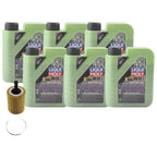 6L Liqui Moly Molygen 5W-40 Engine Oil Change Kit for Jetta Passat (2011–2023)