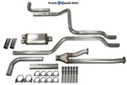 2.5" Dual Exhaust Kit for Toyota Tundra (2009–2013) Stainless Chrome Tip