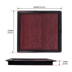Replacement Air Filter 33-2385 for Ford F150 (2011–2024), F250 F350 (2011–2016)