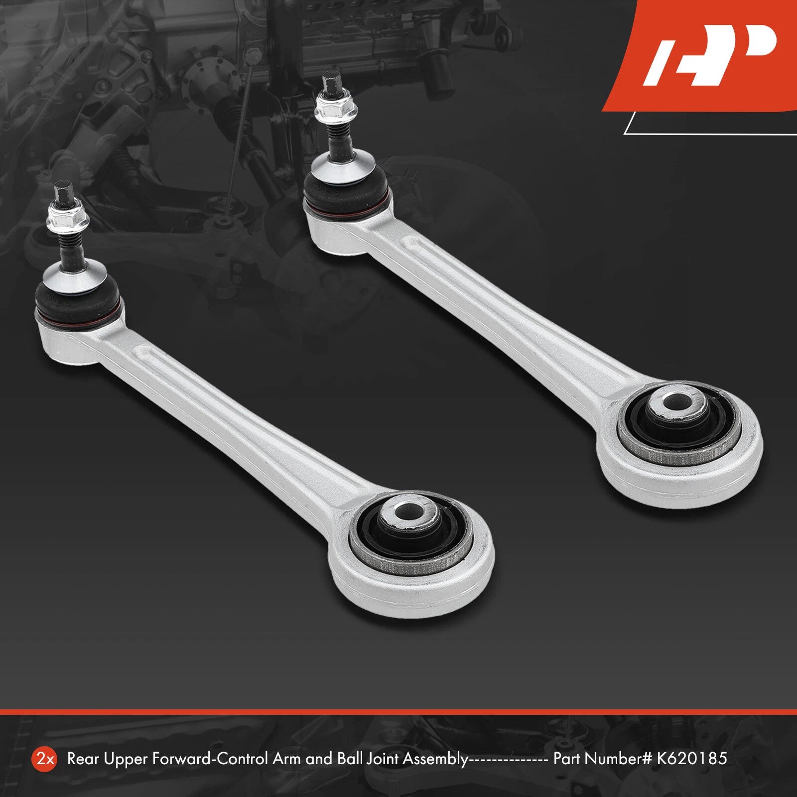 2X Rear Upper Forward Control Arm with Ball Joint for BMW 525i 530i M5 (1997–2003)